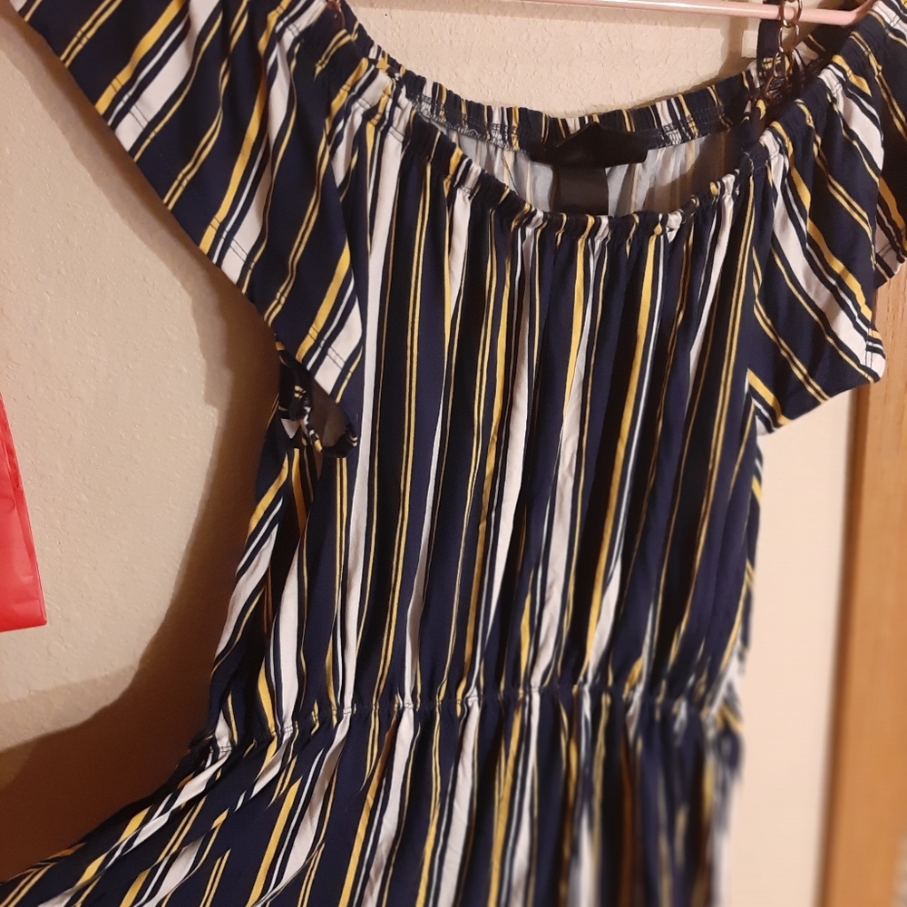 Striped women's blouse